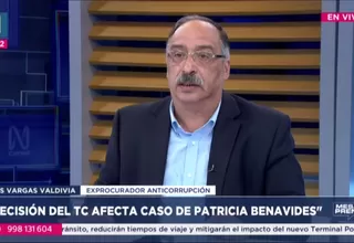 Luis Vargas Valdivia: Decisión del TC afecta el caso de Patricia Benavides