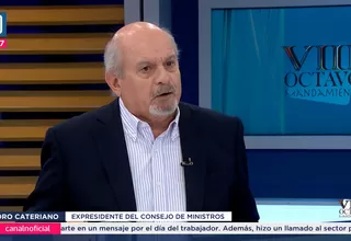 Pedro Cateriano: En el Gobierno y en el Congreso ya no podemos confiar